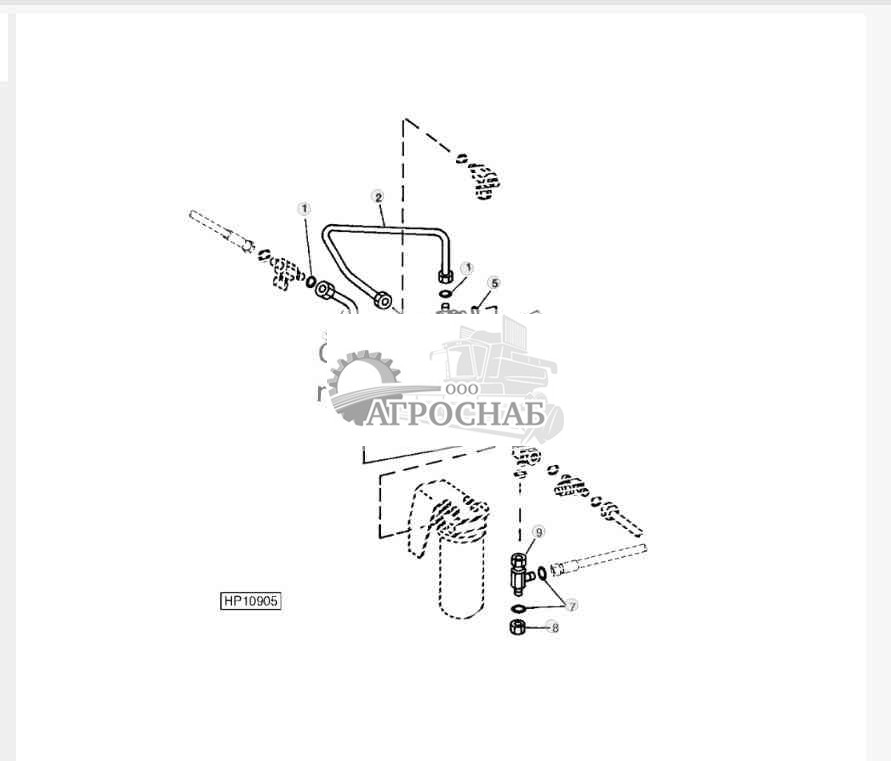 Chaff Spreader Lines And Fittings 
